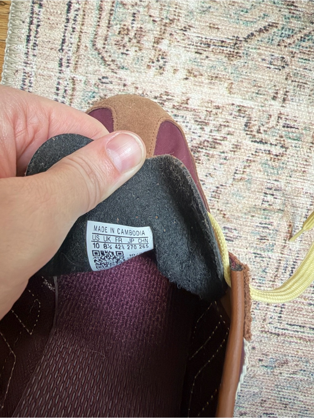 Adidas SL 72 Maroon/Alm - Picture 4 of 4